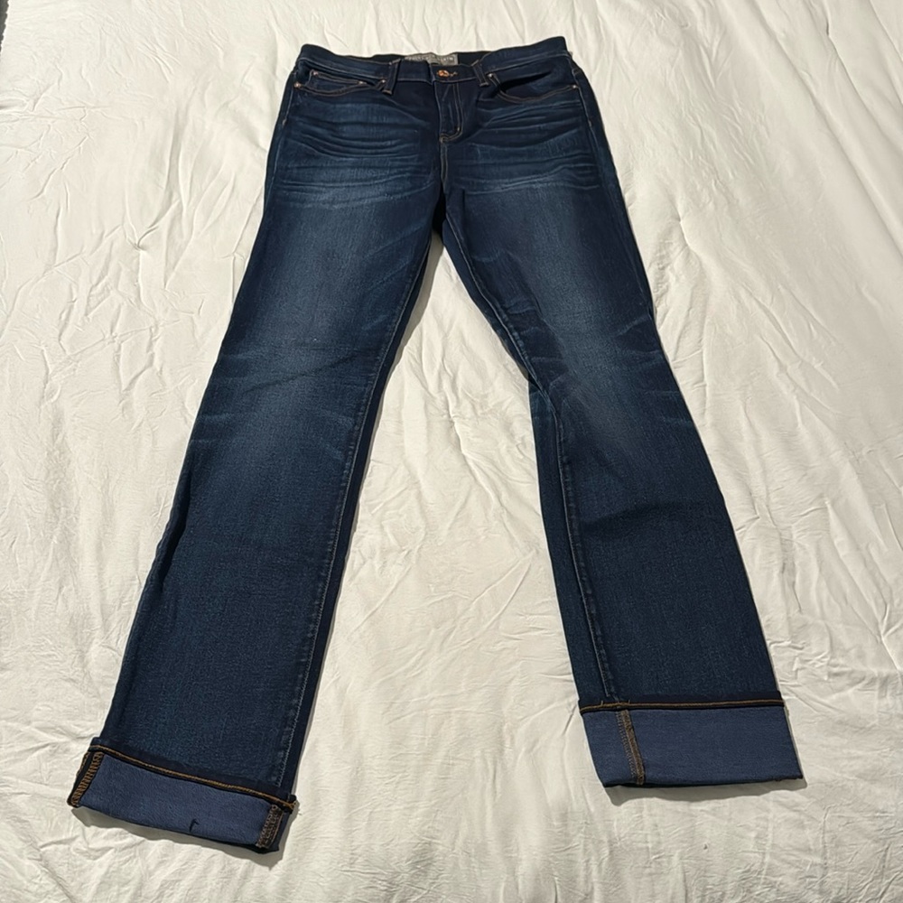 Dark blue wash J. Crew Point Sur Denim size 30